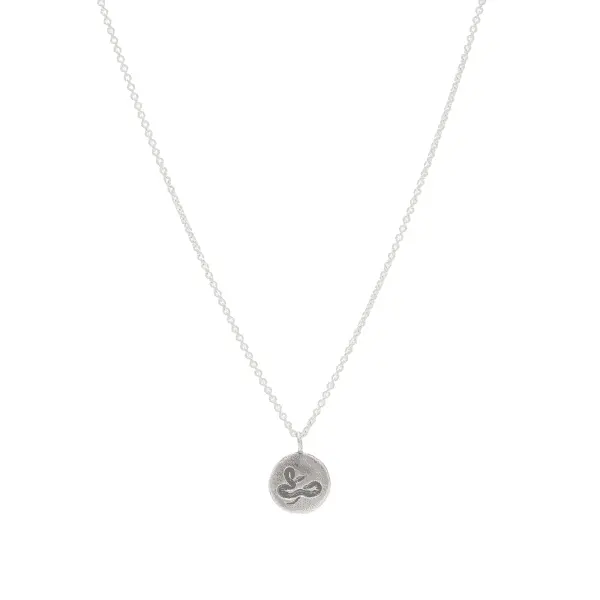 

Кулон в виде змеи на цепочке Frederick Grove, серебро