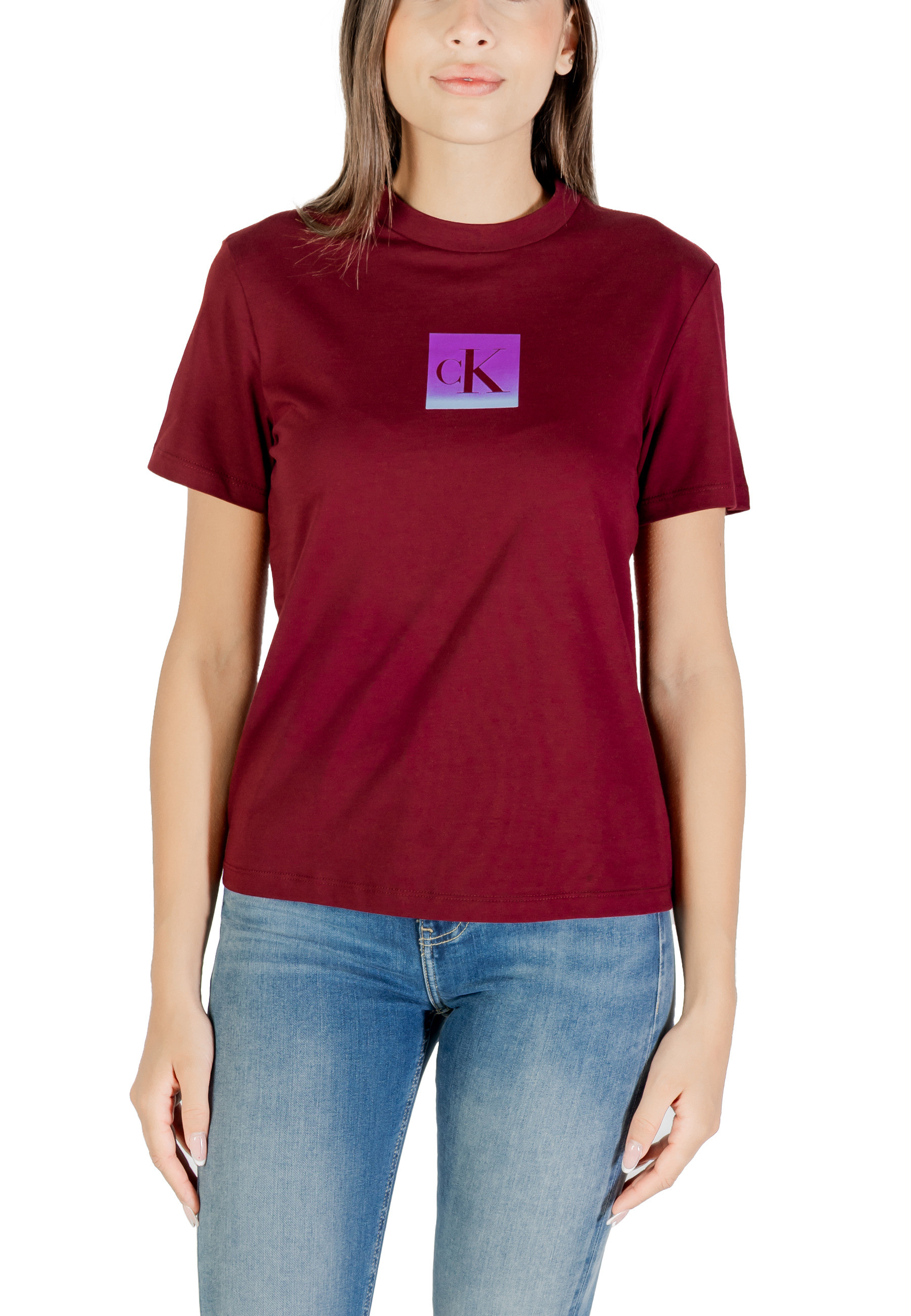 

Футболка Calvin Klein Jeans, бордовый