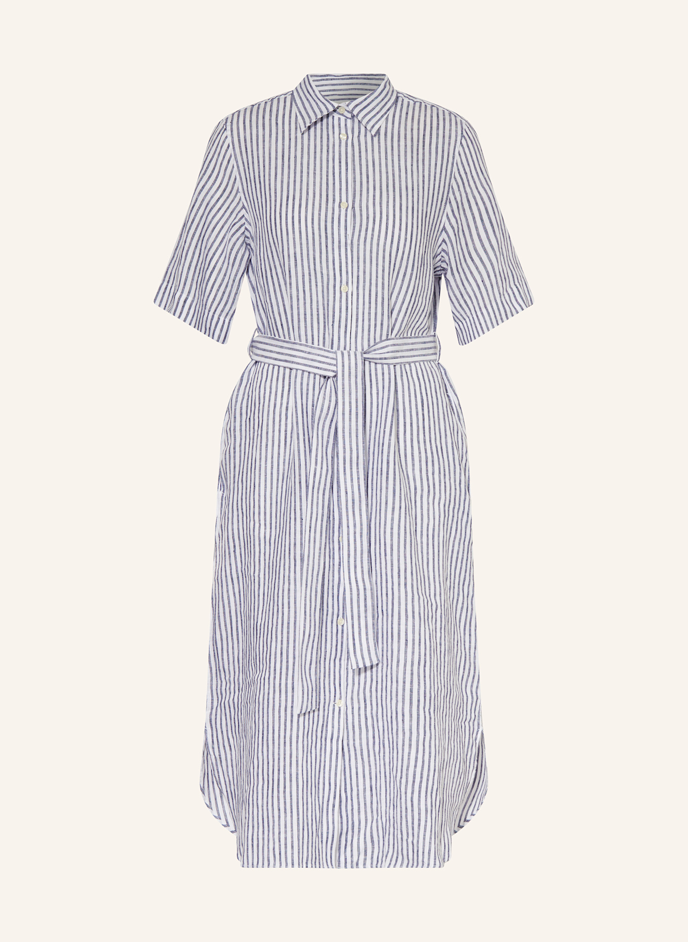

Льняное платье Gant, мультиколор