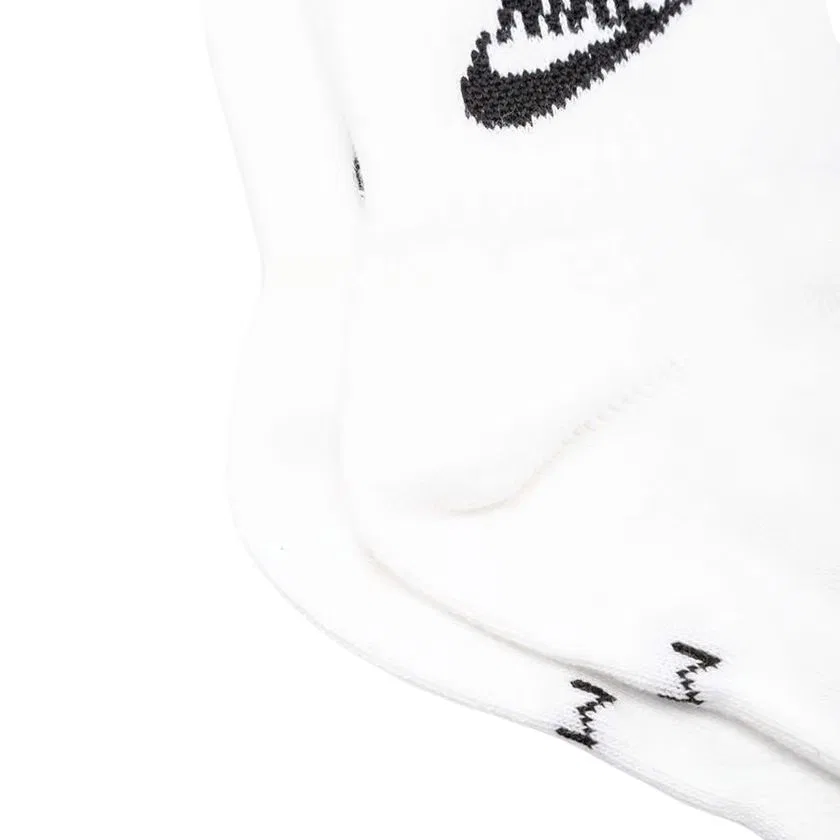Носки Nike Unisex Crew Socks 3-Pack белые — фото 4