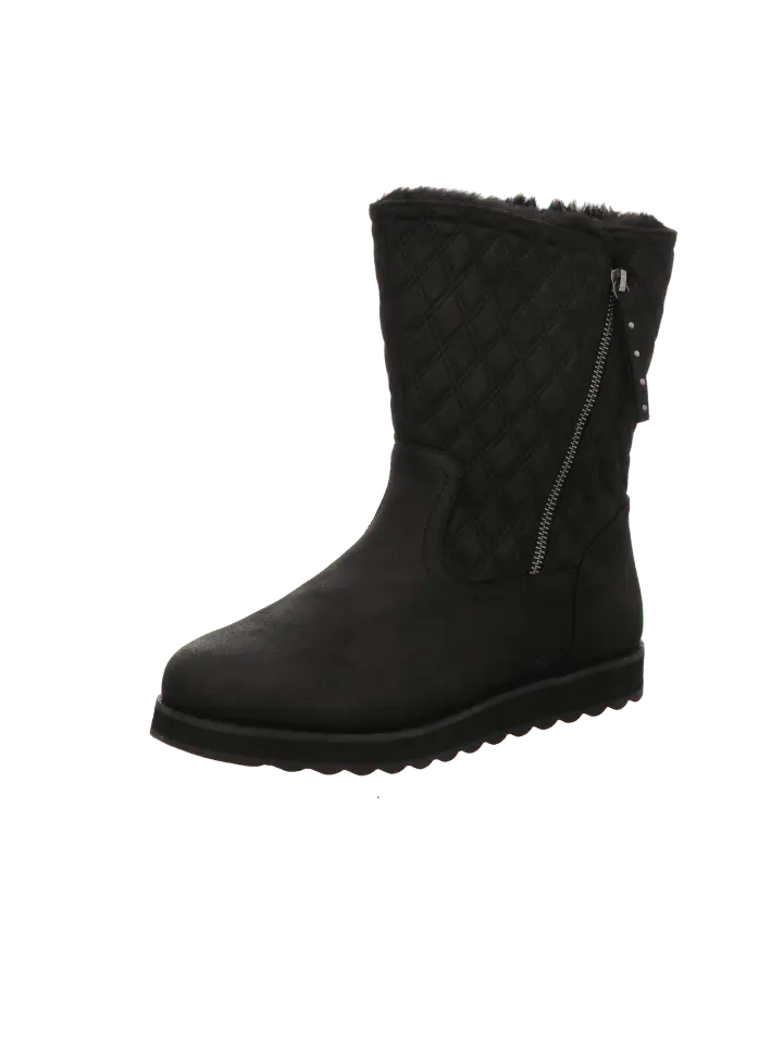 

Сапоги Skechers Warmfutter Schaft Warmfutter Keepsakes 20 Morning Walks, черный