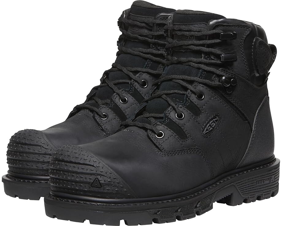 

Ботинки KEEN Utility Camden 6" Waterproof Composite Toe, цвет Black/Black