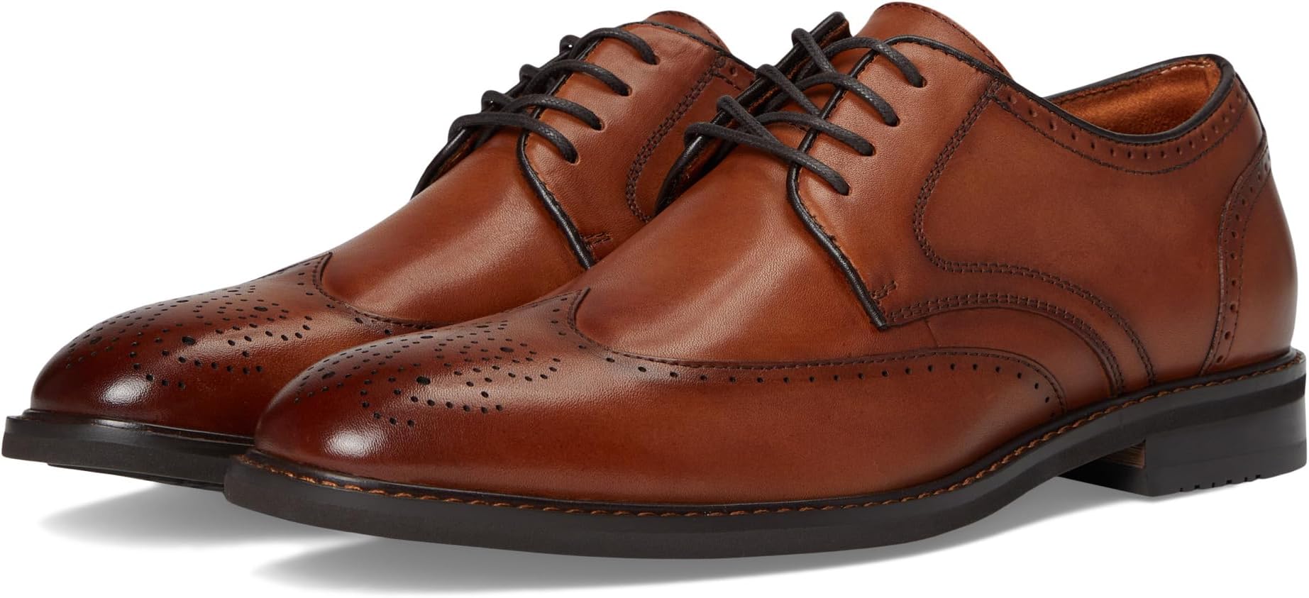 

Оксфорды Stacy Adams Men's Bennett Wingtip Lace-Up, Brandy