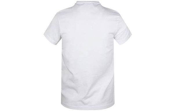 Футболка strong tee basketball sports short sleeve white Adidas, белый — фото 2