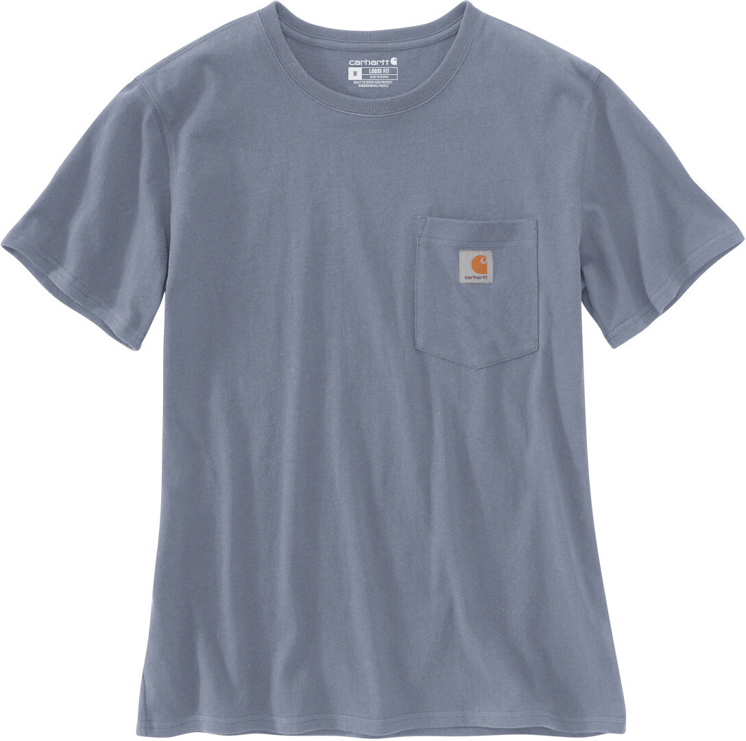 

Футболка Carhartt Workwear Pocket Women's T-Shirt, цвет Grey/Blue