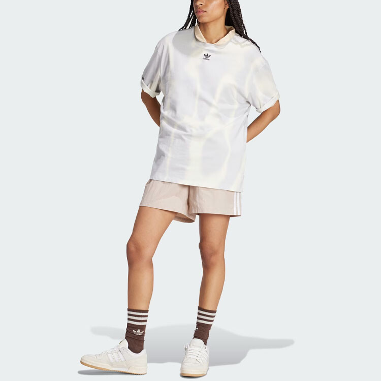 Футболка женская серая Adidas Originals — фото 4