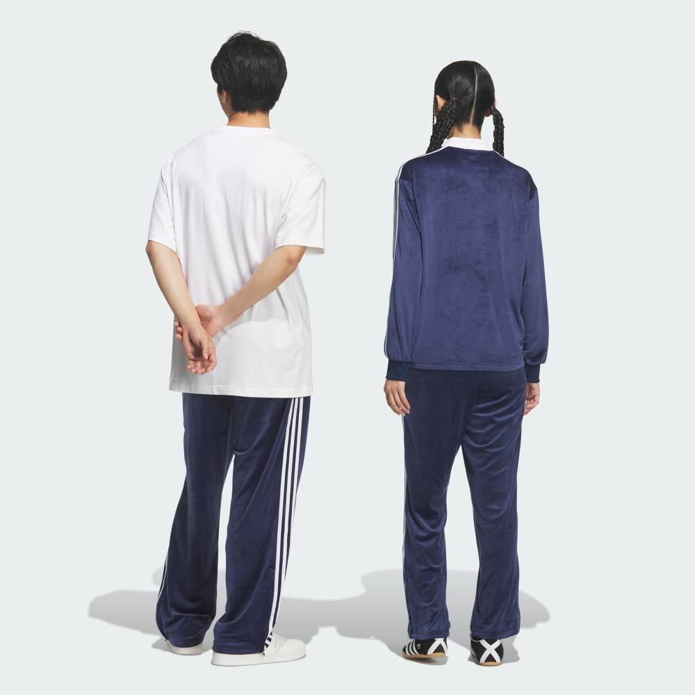 Спортивные брюки FB TP из велюра Adidas, blue — фото 2