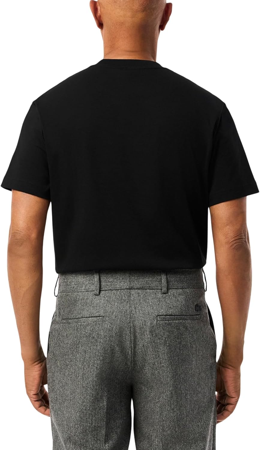 Футболка Lacoste, мужская, с нагрудным карманом — фото 3