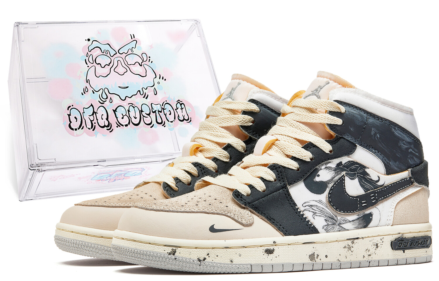 

Jordan Air Jordan 1 винтажные баскетбольные кроссовки мужские, Off-white