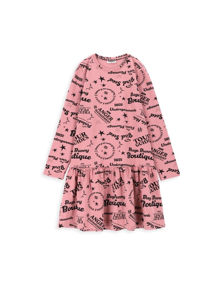 

Платье MOKIDA Kleid mit langen Ärmeln LOONEY TUNES, розовый