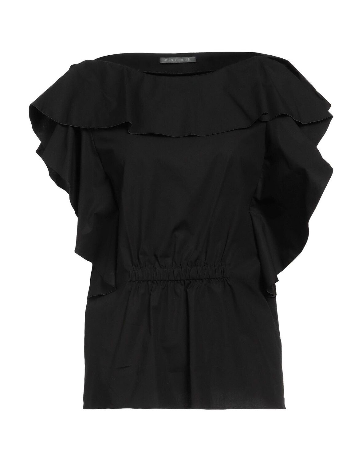 

Топ Alberta Ferretti, черный