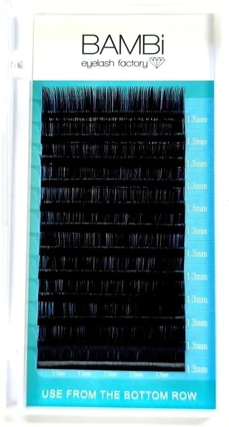 Ресницы для наращивания CC Curl Sable Volume 0.0004 дюйма (9 мм)