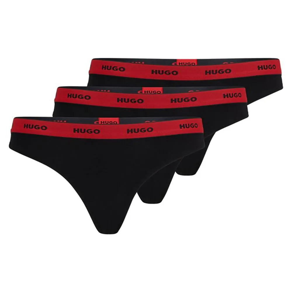 

Стринги HUGO Stripe 50480150 3 units, разноцветный