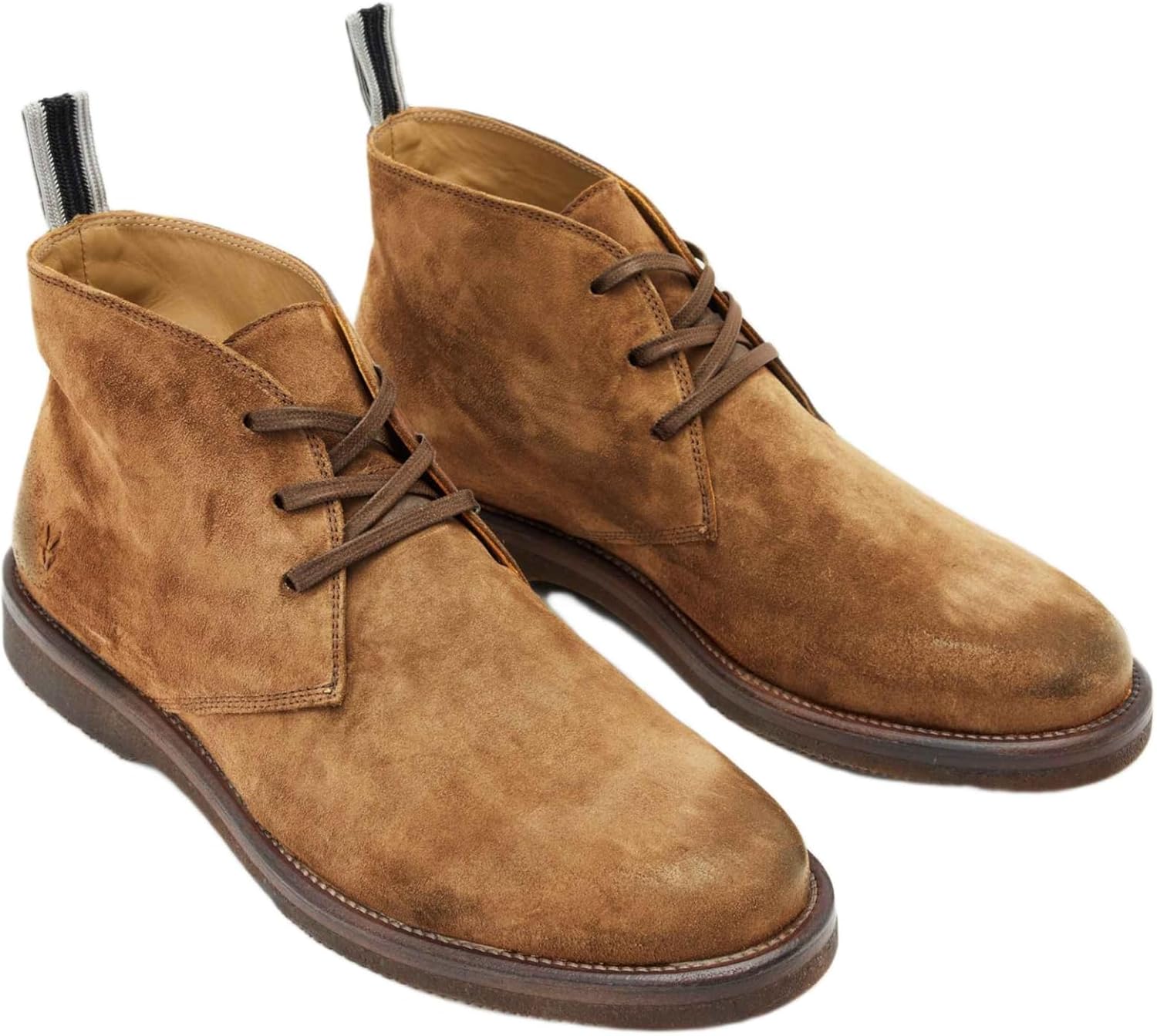 Мужские ботинки John Varvatos Varick Chukka, коричневый — фото 2