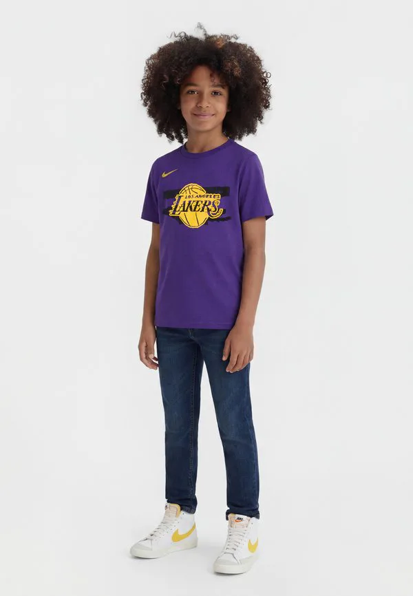 Футболка унисекс с принтом nba los angeles lakers Nike Performance, Field Purple