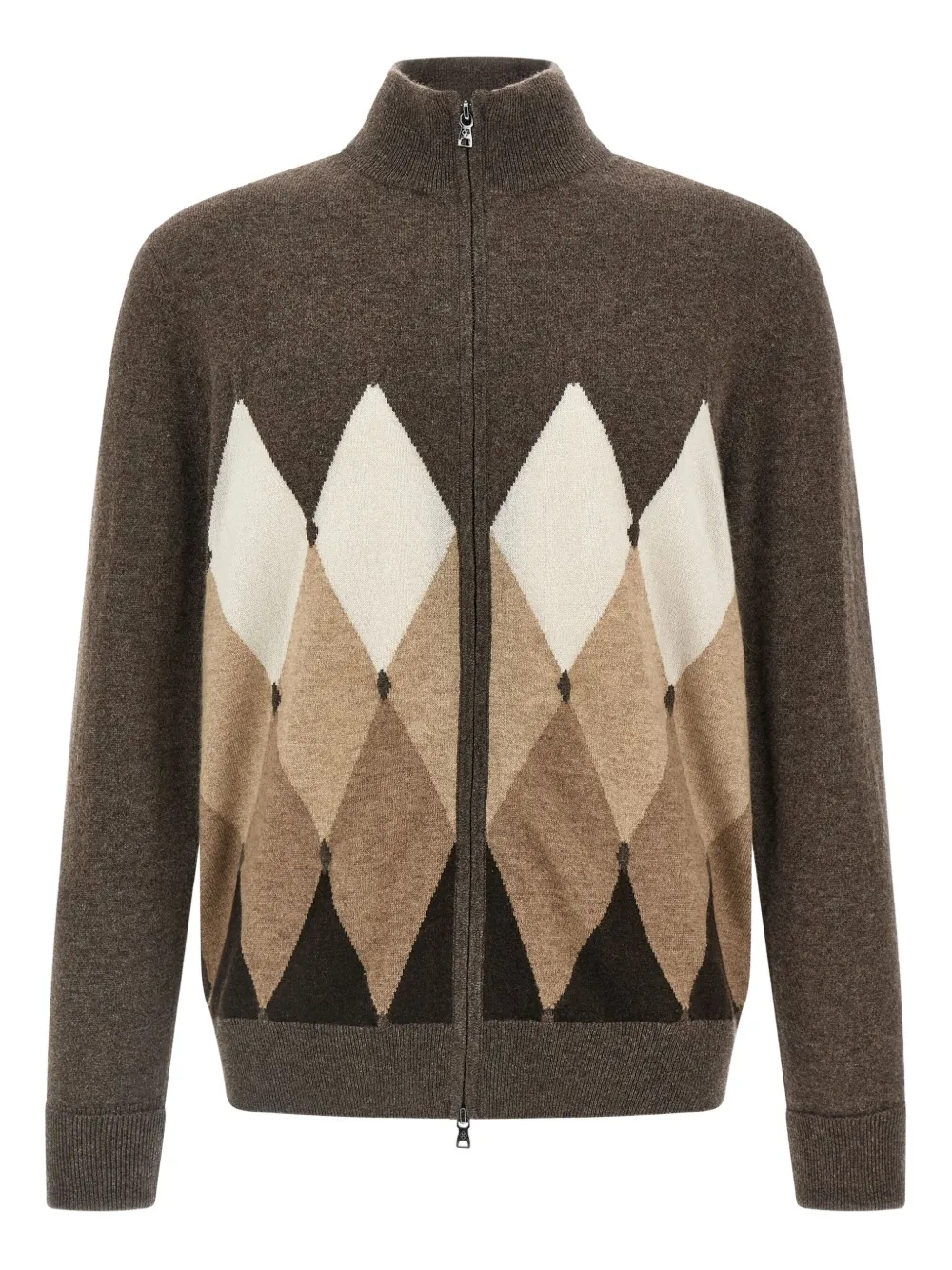 

Кардиган на молнии с узором "аргайл" Ballantyne