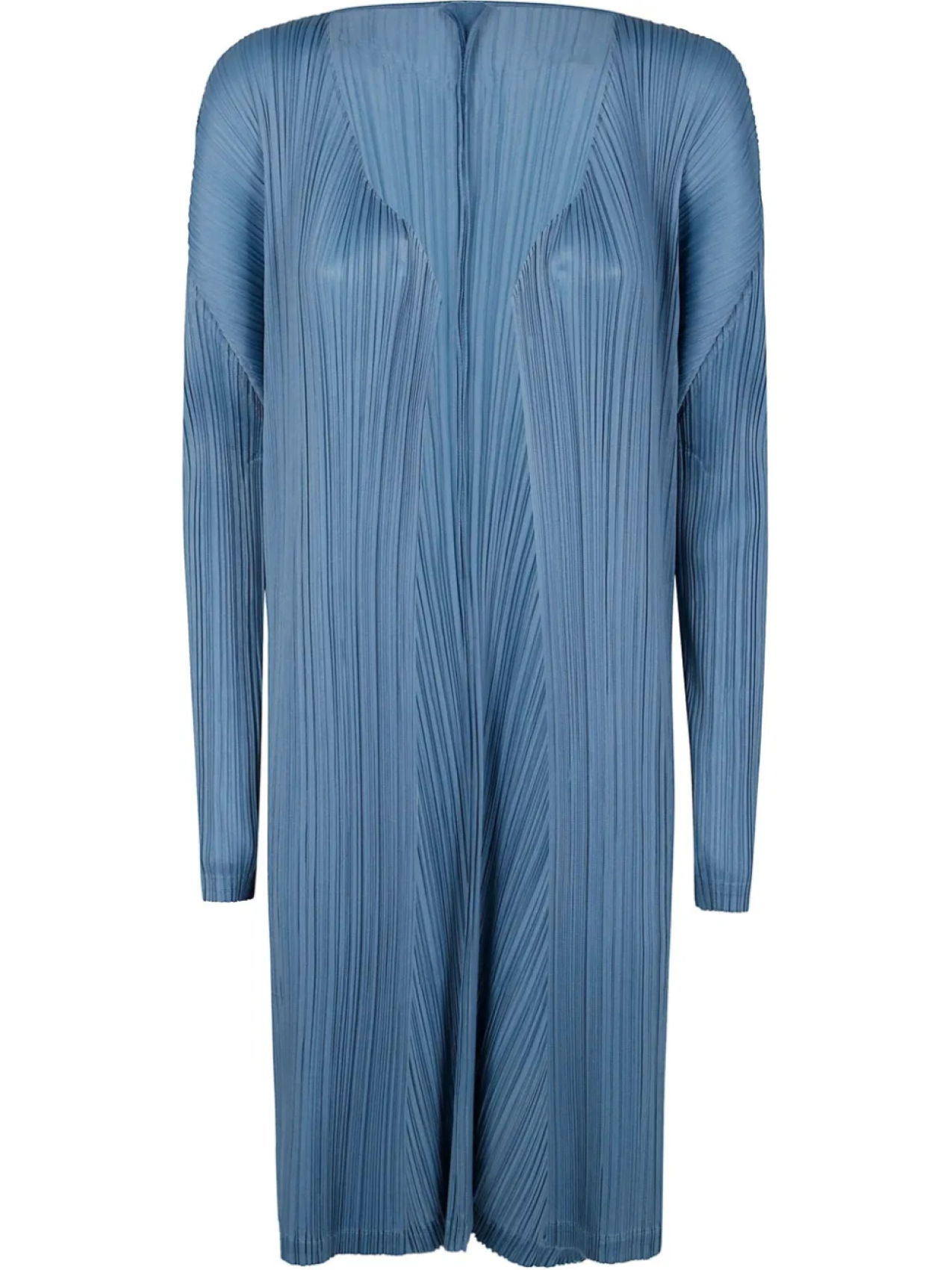 

Пальто плиссированное Pleats Please Issey Miyake, синий