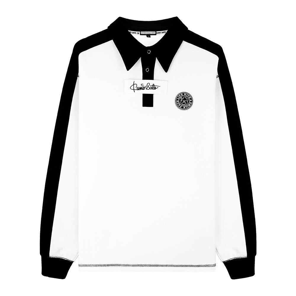 

KUNIO COLLECTION Рубашка поло унисекс Kunio Sato, Белый