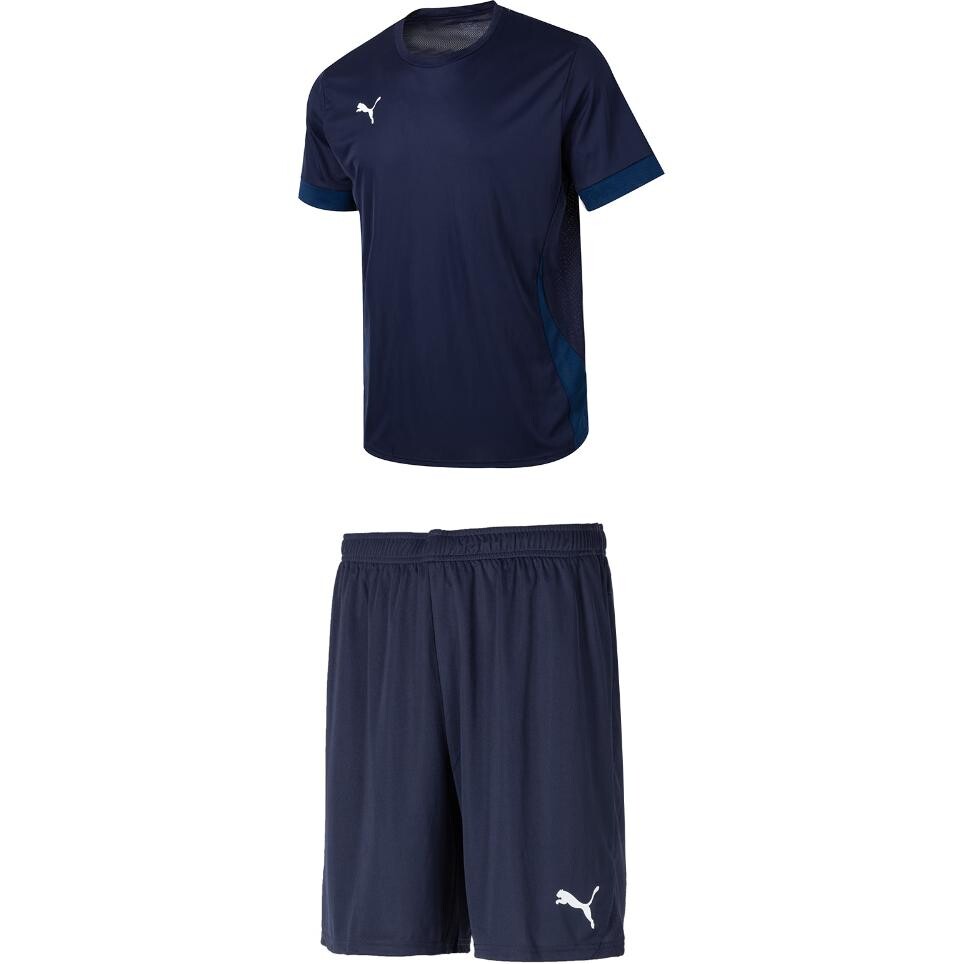 

Повседневная спортивная одежда для мужчин темно-синего цвета Puma, темно-синий