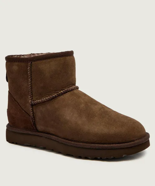 Зимние ботинки w classic mini ii Ugg, коричневый