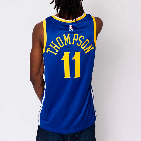 Футболка klay thompson icon edition swingman джерси sw navy Nike, синий — фото 4