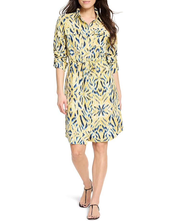 

Платье NIC+ZOE Sunny Skies Sydney Shirt Dress, цвет Yellow Multi