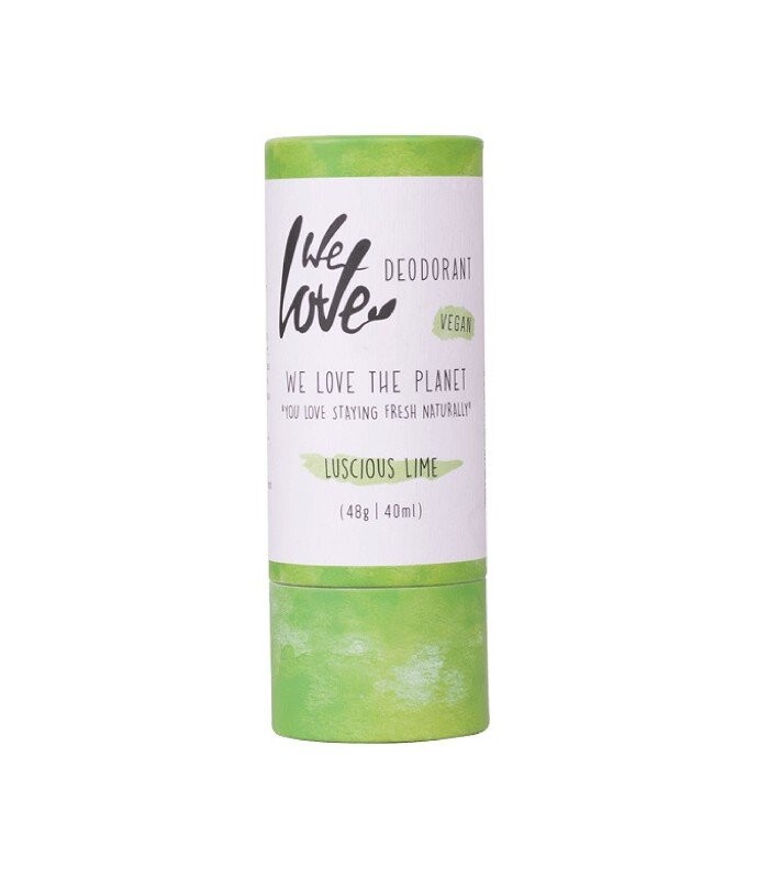 

We love the Planet, Дезодорант Luscious Lime Vegan, 48 г