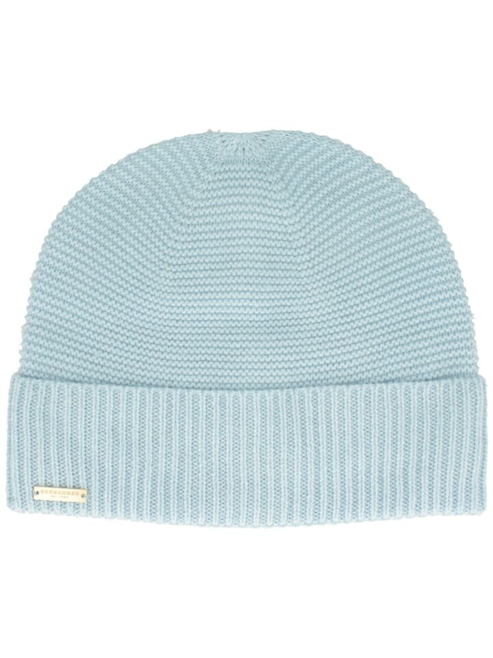 

Бейсболка Seeberger Strickmütze, синий