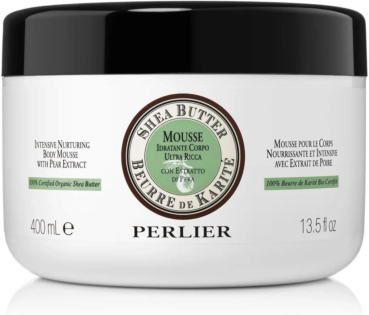 Увлажняющее масло для тела Perlier с маслом ши и ароматом груши, 13.5 Fl Oz