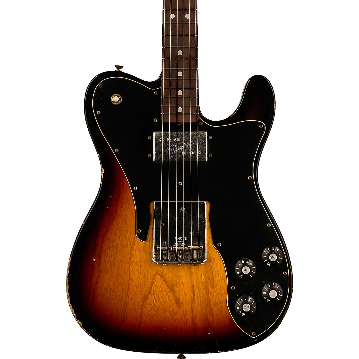 

Электрогитара Fender Custom Shop Limited Edition '70s Tele Custom Relic, 3-цветная, Sunburst