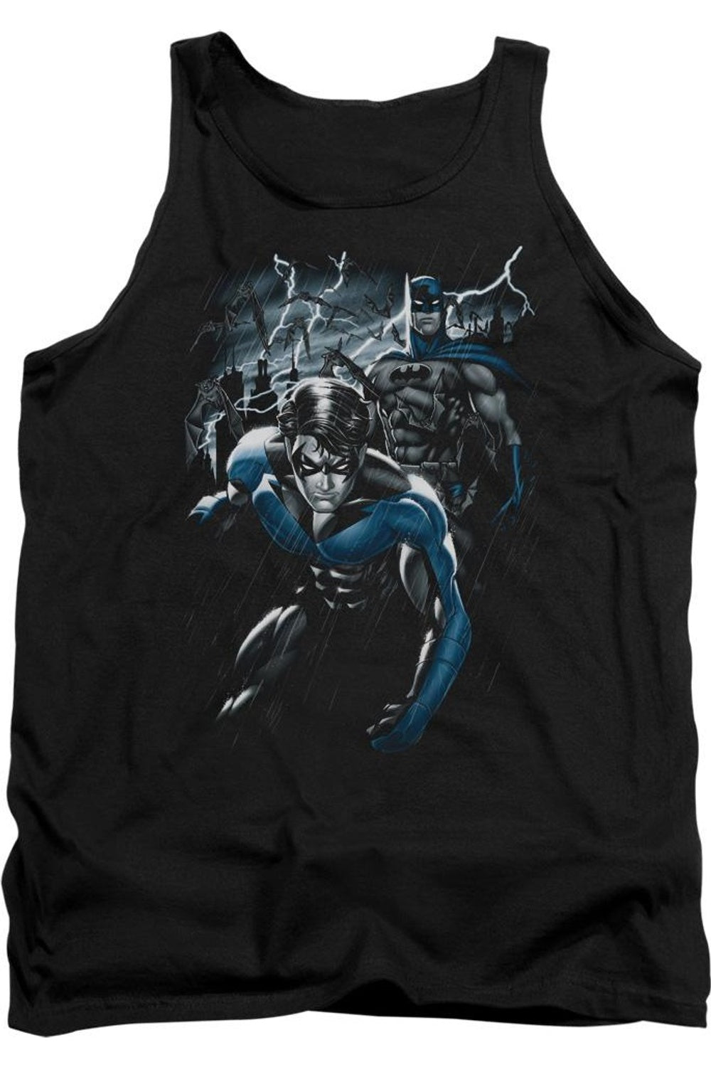 

Майка Batman Dynamic Duo для взрослых Gildan, черный