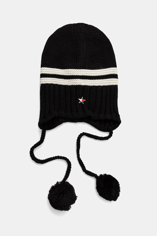 

Шапка из смесовой шерсти Tommy Jeans, черный