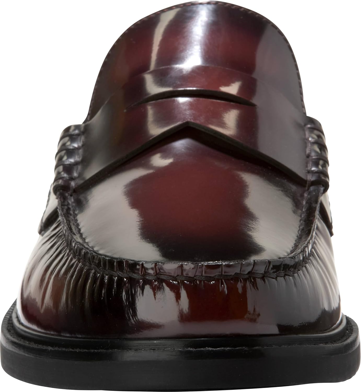 Мужские лоферы Cole Haan Pinch Prep Penny, черный/бордовый — фото 2