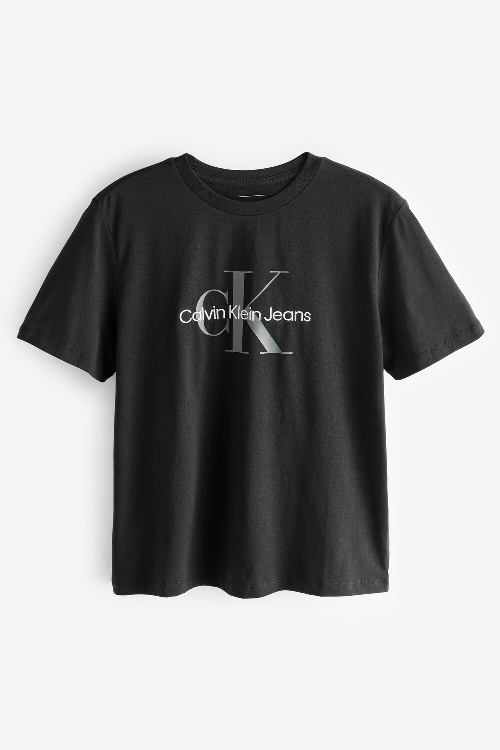 

Футболка Monologo из джерси с короткими рукавами Calvin Klein, черный