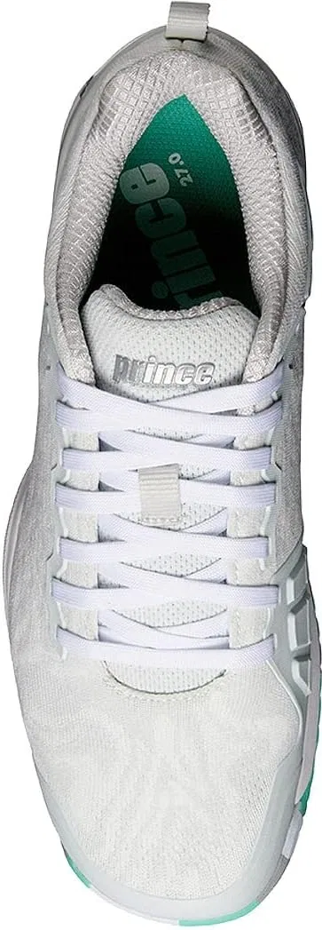 Кроссовки для тенниса Prince, Light Gray × White — фото 4