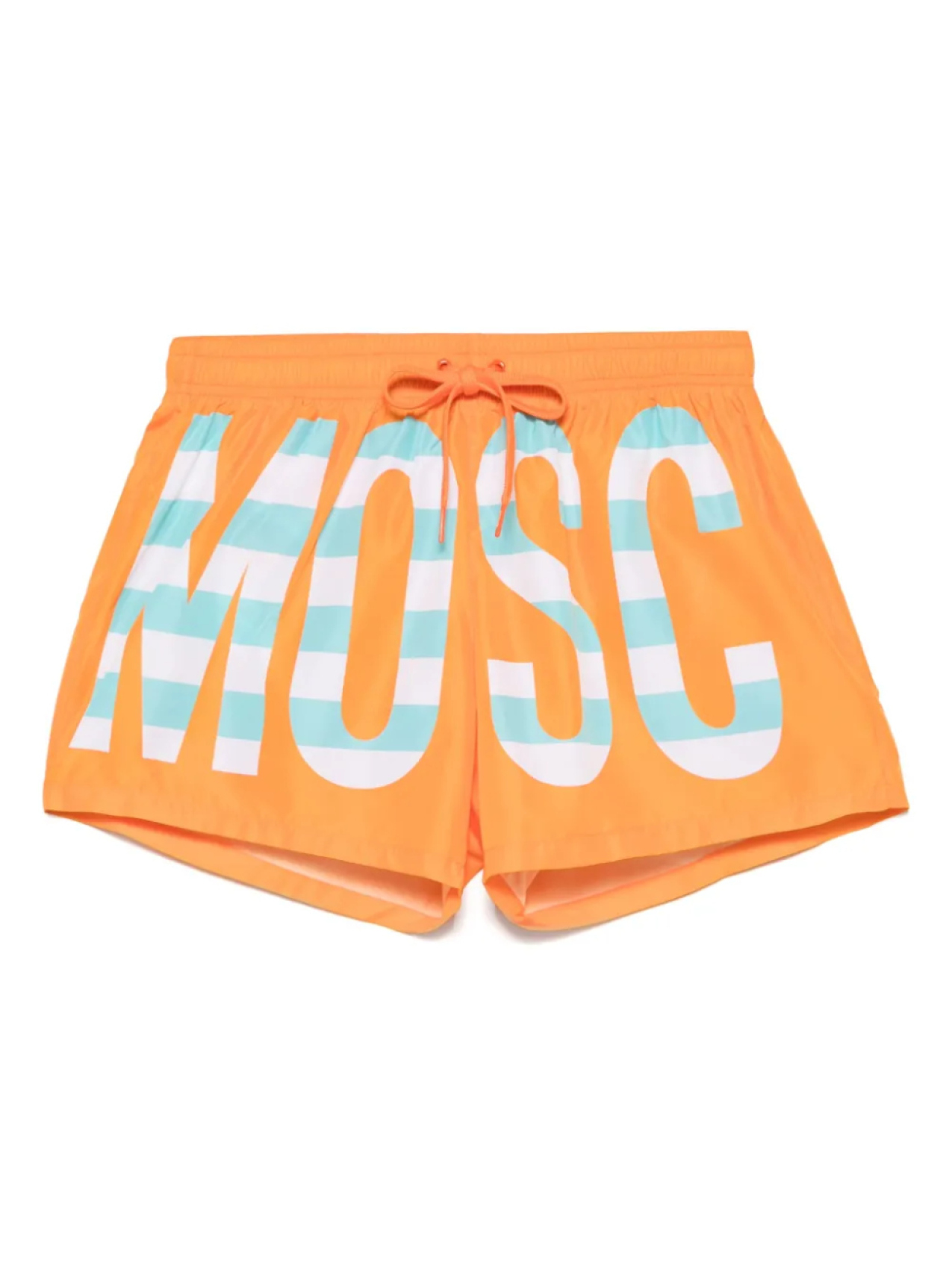 

Плавки-шорты с логотипом Moschino, оранжевый