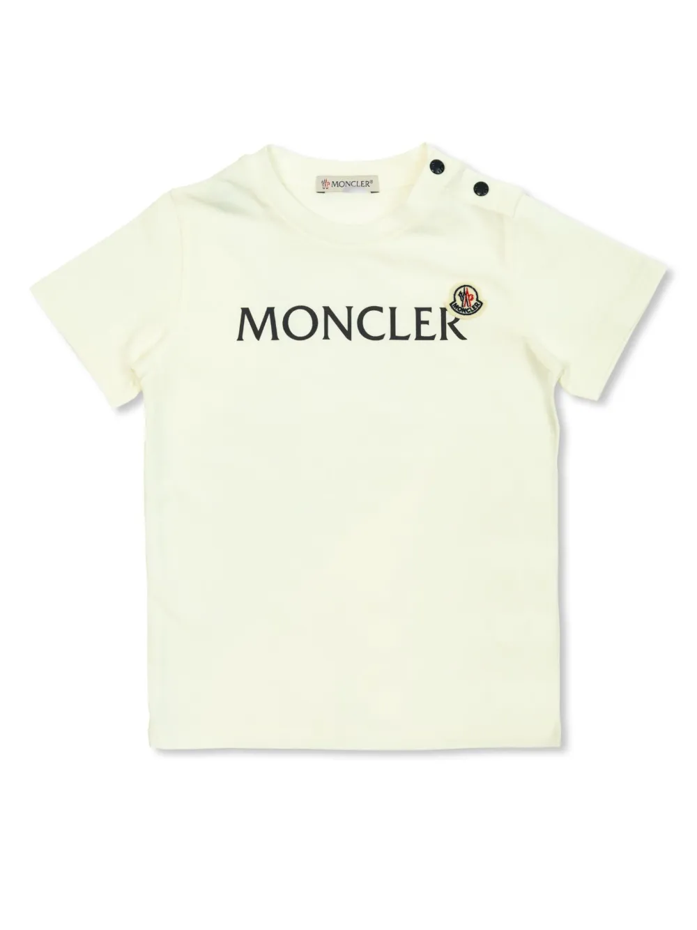 

Футболка с логотипом Moncler Enfant, белый