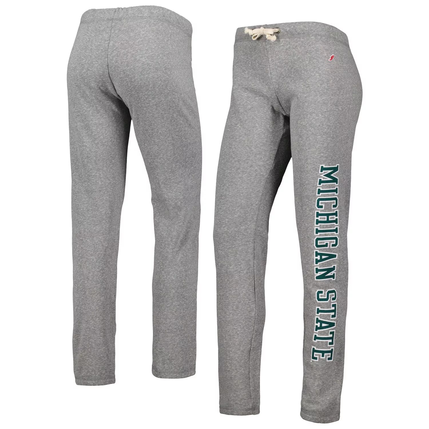 

Женская студенческая одежда Heather Grey Michigan State Spartans Victory Springs Брюки-джоггеры из трех смесей