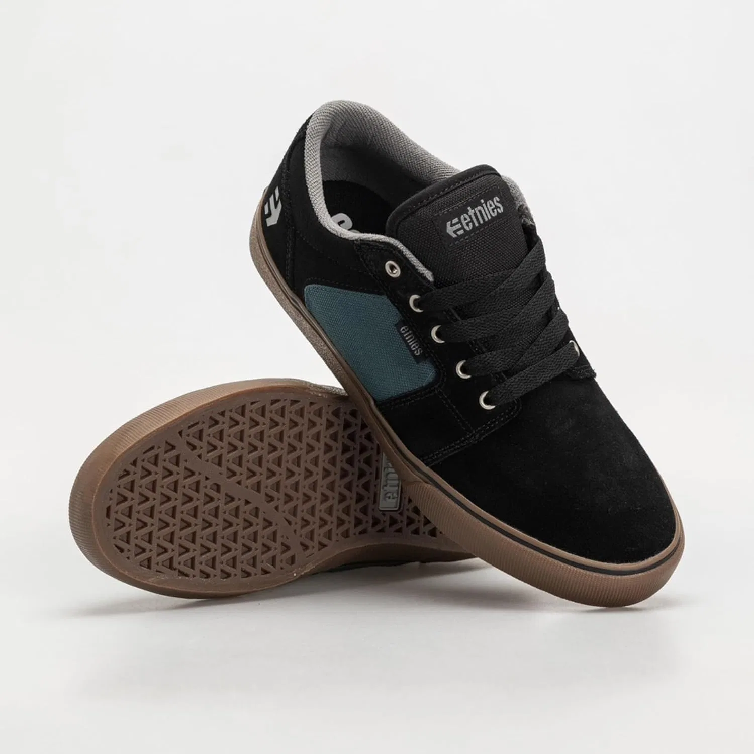 Мужские кроссовки Etnies 4101000261 - обувь для скейтборда, Black Teal — фото 4