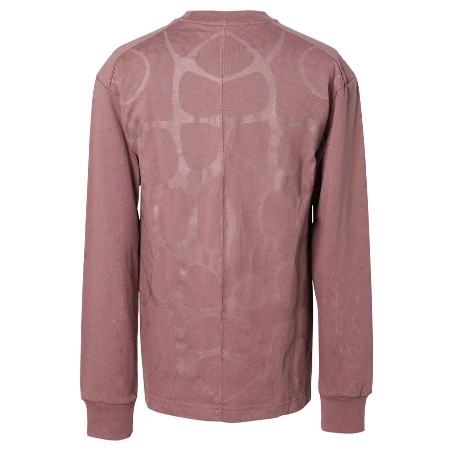Футболка Nike ISPA Long Sleeve T-shirt Asia Sizing 'Smokey Mauve', фиолетовый — фото 2