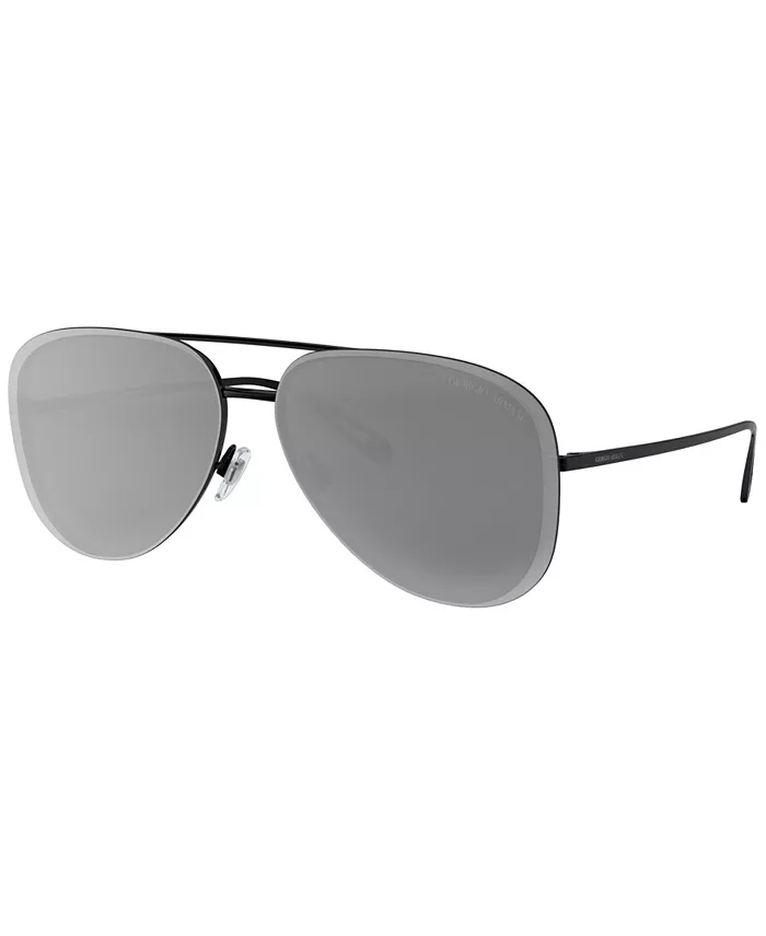 

Солнцезащитные очки, AR6084 60 Giorgio Armani, черный