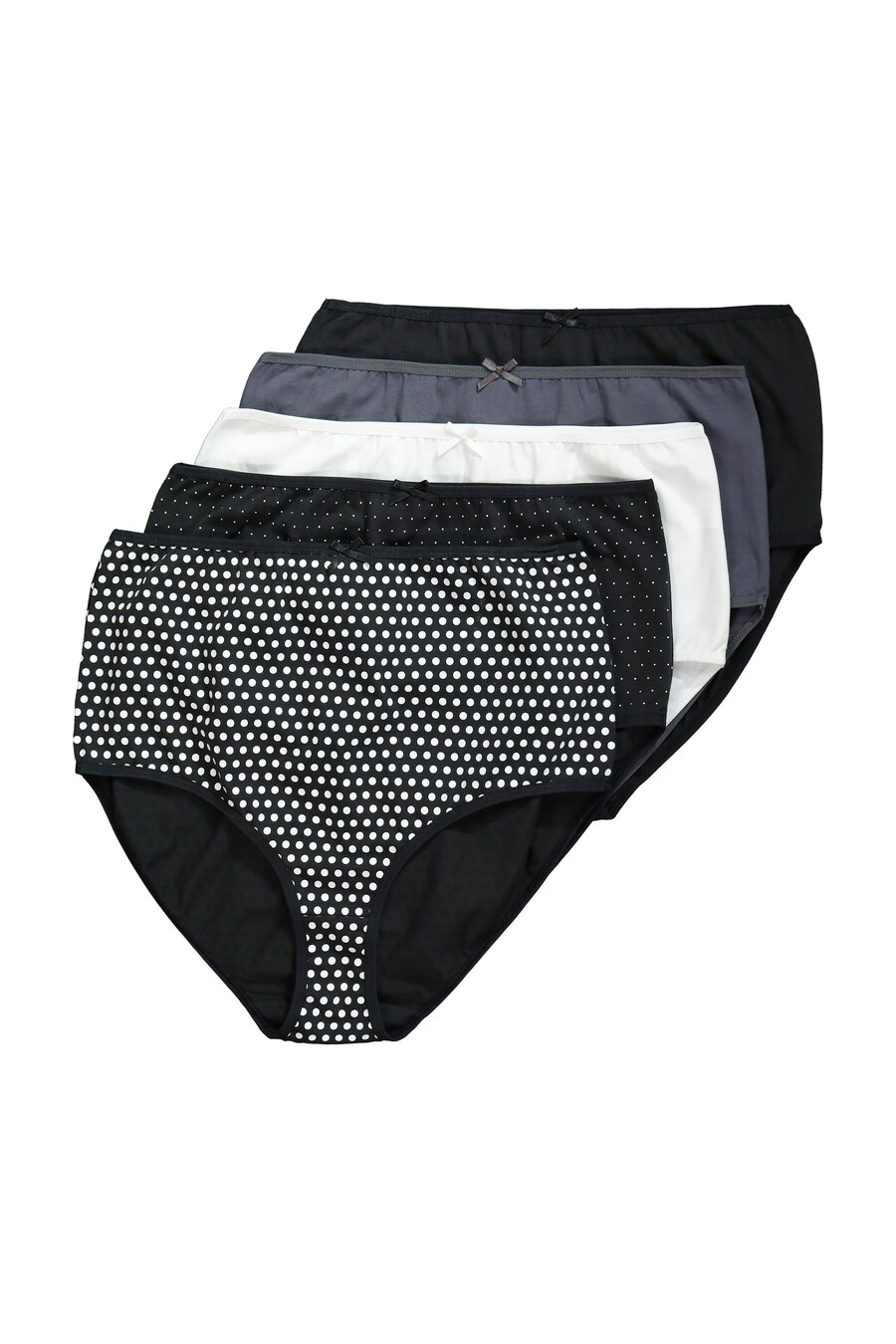 

Трусики Ulla Popken, цвет Smoke blue/Black/White