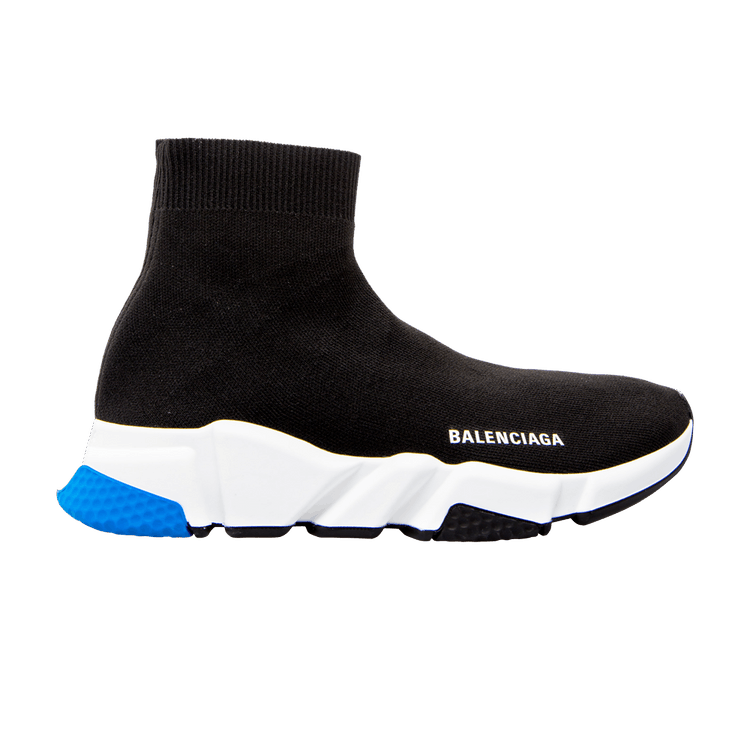 

Кроссовки Balenciaga Speed Knit Trainer 'Black Blue', черный