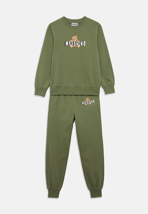 Спортивный костюм унисекс, толстовка Moschino, Olive Green