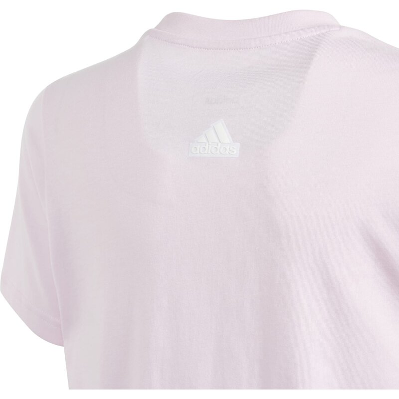 Футболка с изображением будущих иконок для детей Adidas, цвет clpink — фото 3