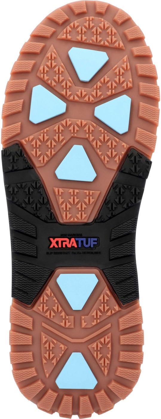 Мужские ботинки Xtratuf Ice 15 см с нейлоновым голенищем, черный/оливковый — фото 2