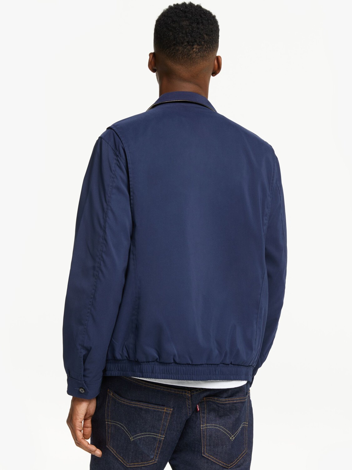 Водоотталкивающая ветровка Polo Ralph Lauren Bi-Swing, темно-синяя — фото 2