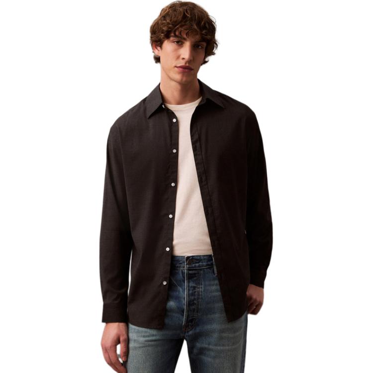 

Рубашка SS25 мужская Calvin Klein, серый