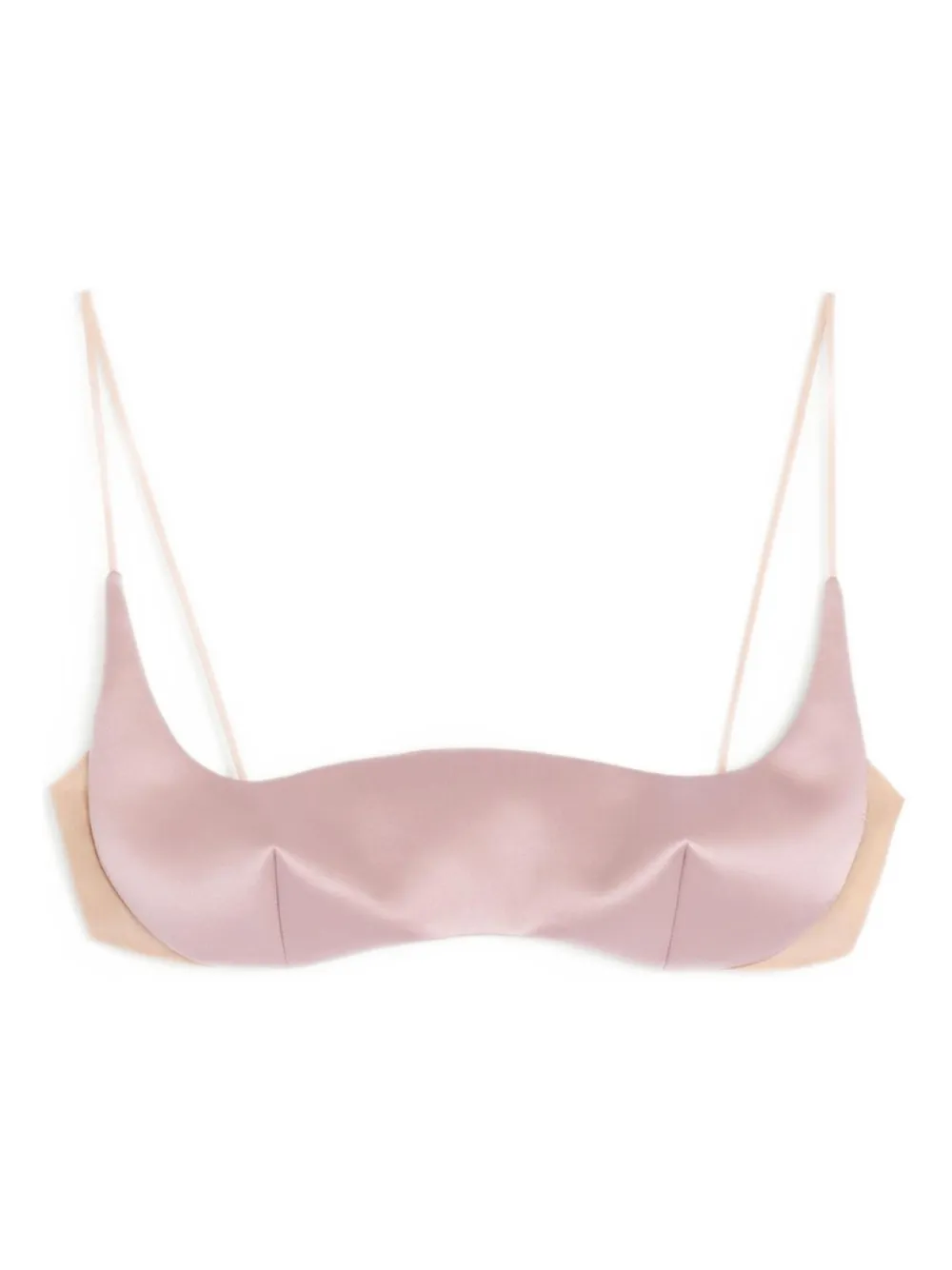 

Бюстгальтер-топ из дукса VALENTINO GARAVANI, розовый