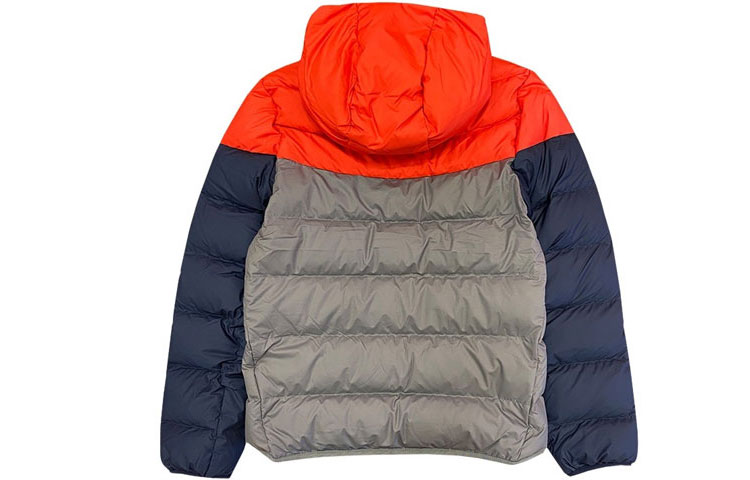 Nike Мужскый пуховик красно-синий разноцветный, Red Blue Multicolor — фото 3